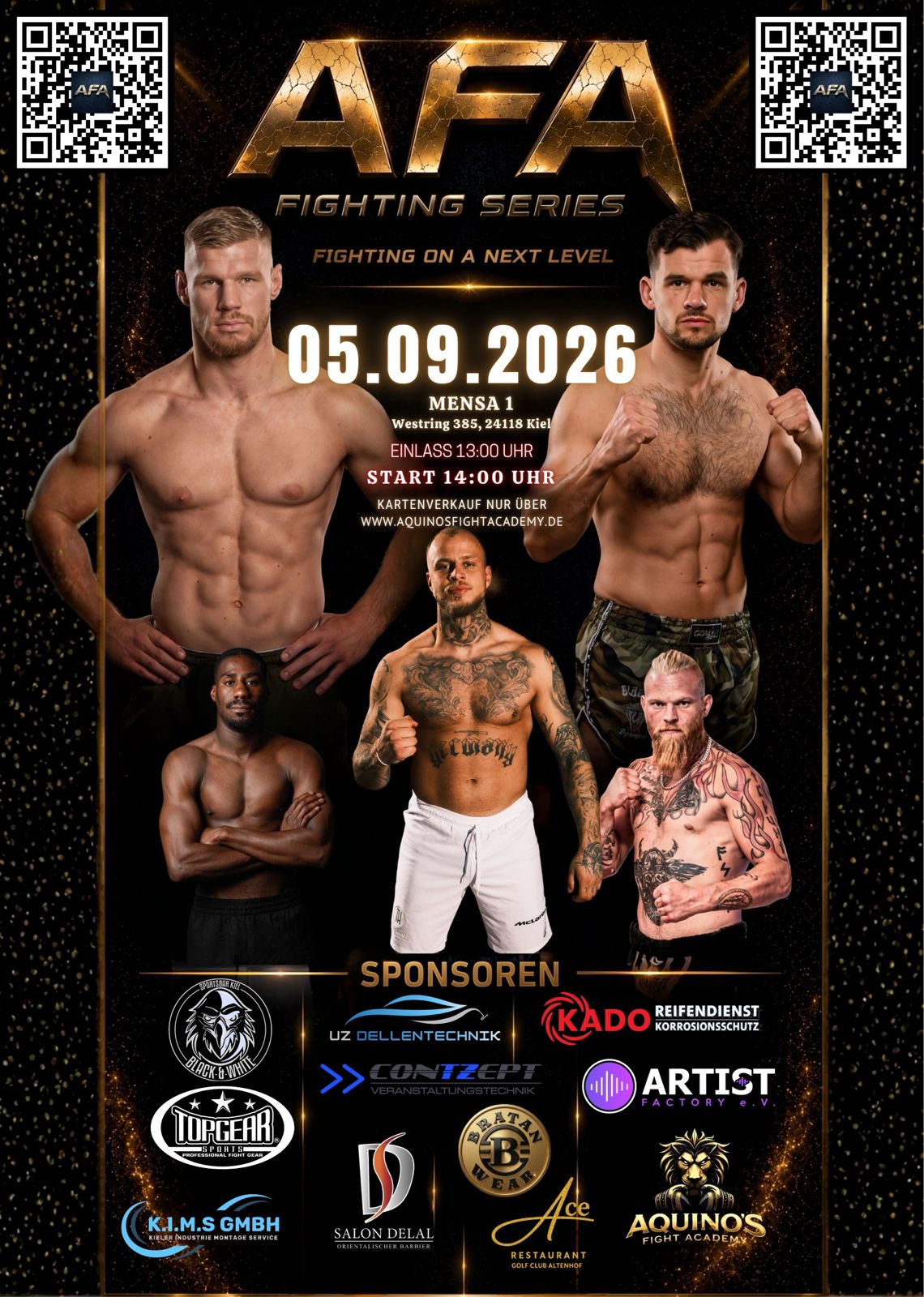 AFA Fighting Series: Kiel bringt den Kampfsport auf das nächste Level