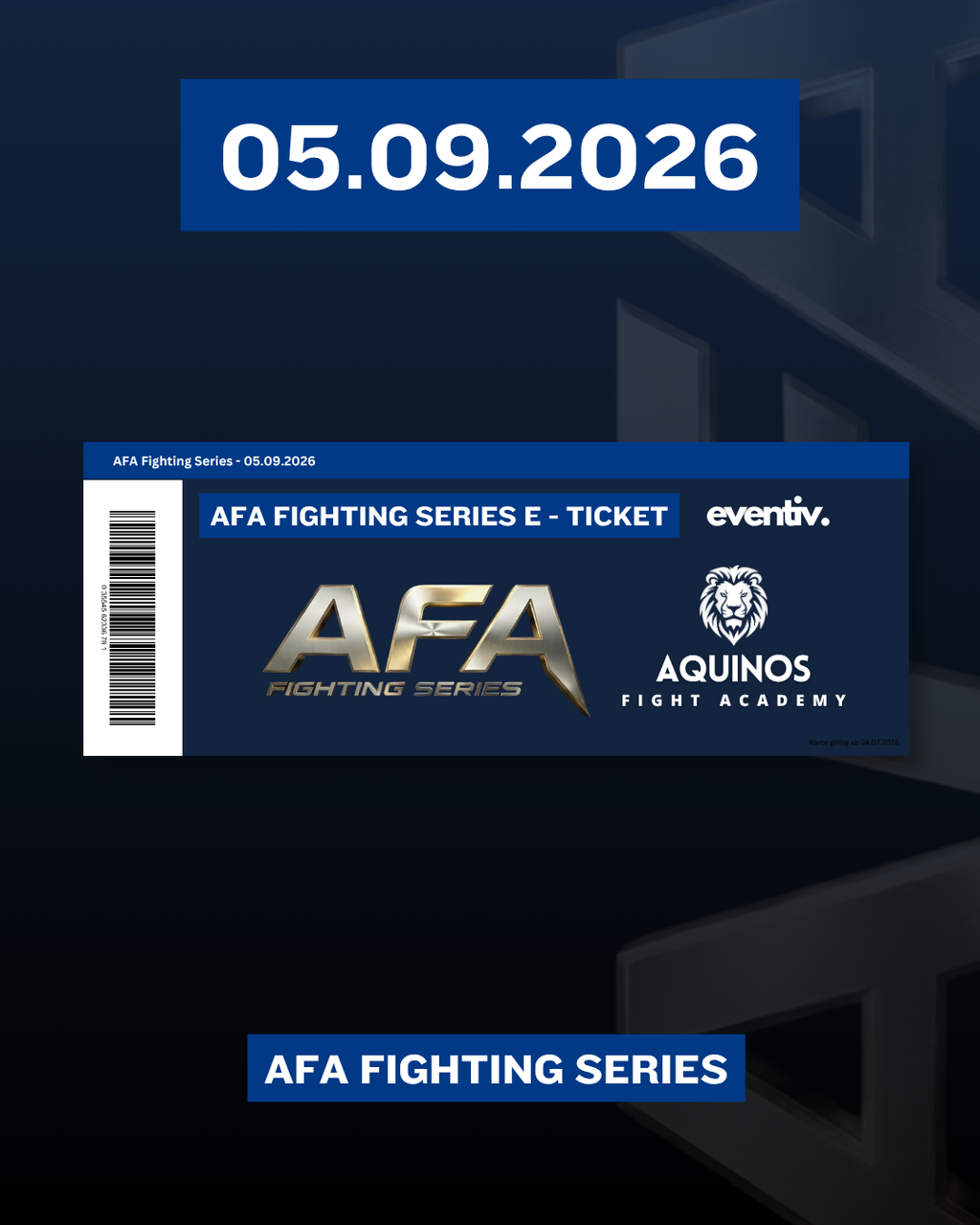 AFA Fighting Series Tickets
